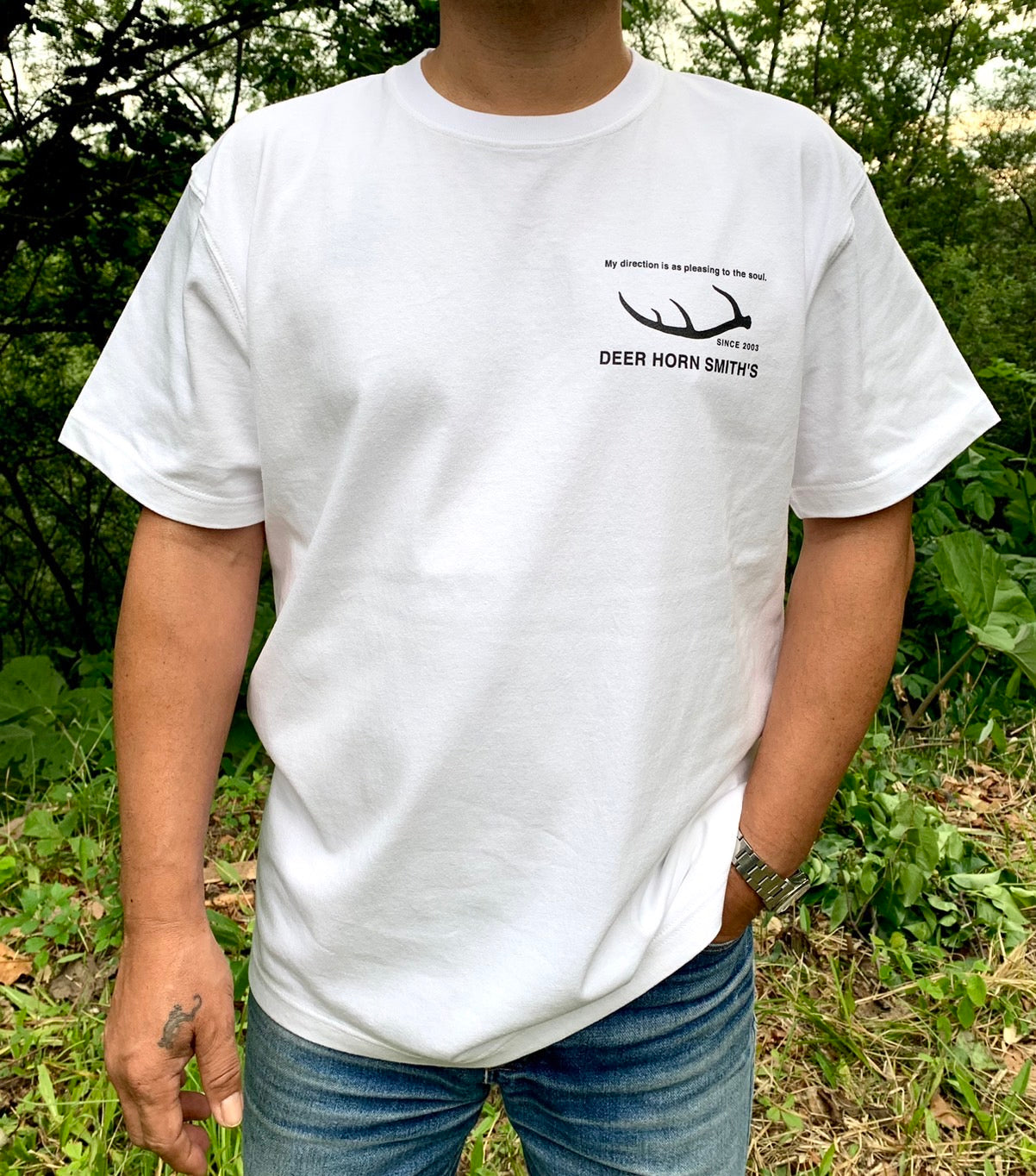 新品　DEER HORN SMITH'S　アートTシャツ  