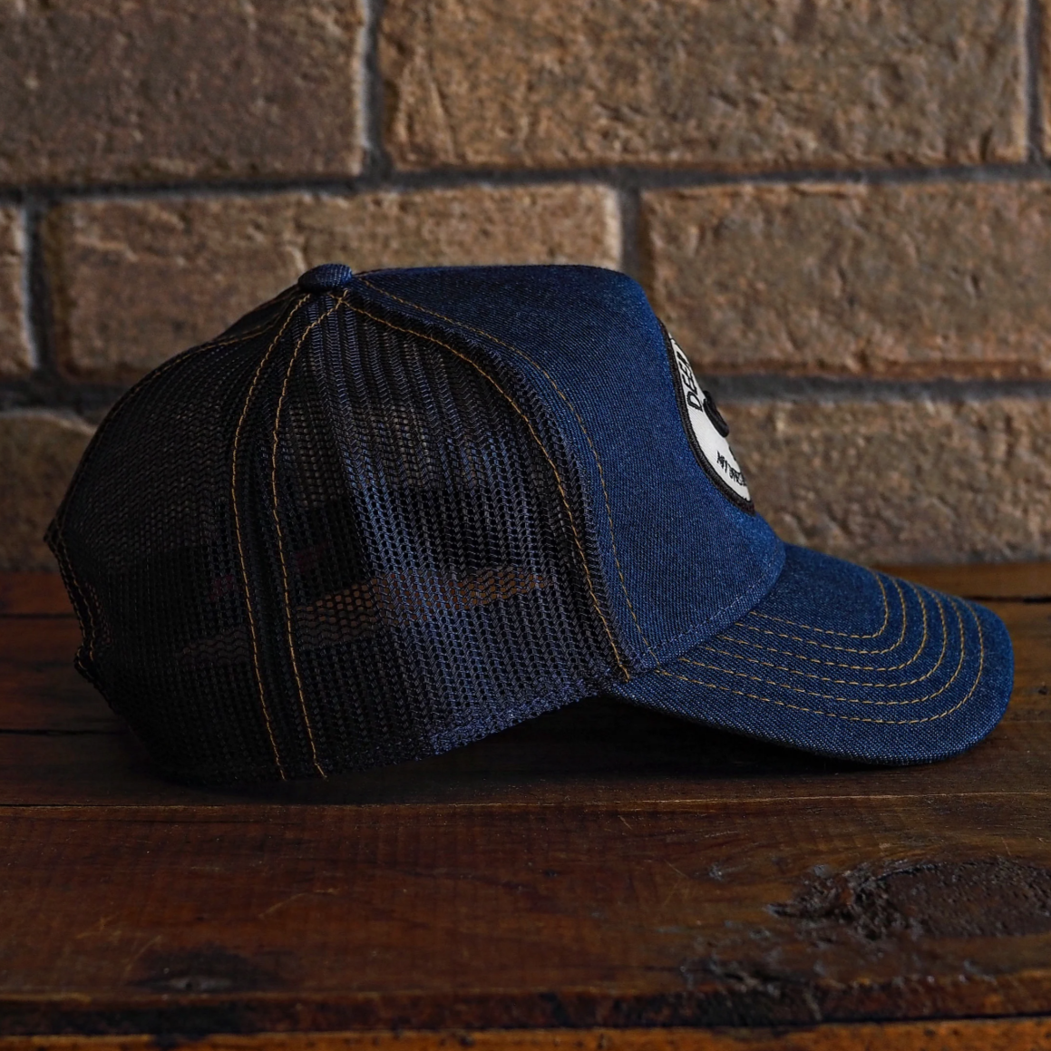 DEER HORN SMITH'S  /Denim  Mesh  Cap