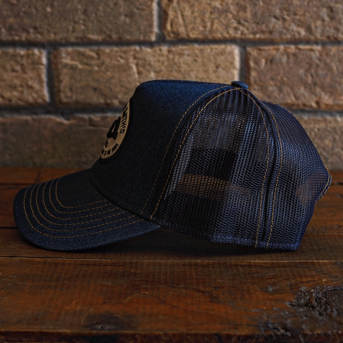 DEER HORN SMITH'S  /Denim  Mesh  Cap