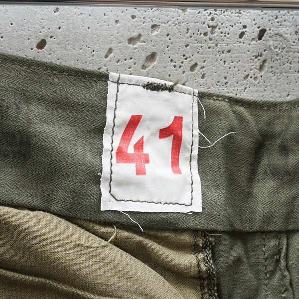 1950-1960s フランス軍M-47カーゴパンツ後期　サイズ41　《デッドストック》