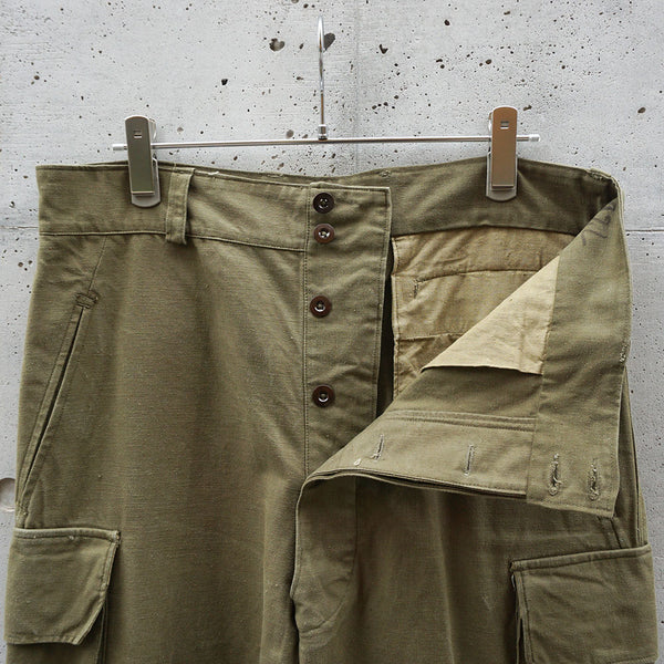 1950’sフランス軍M-47カーゴパンツ前期　サイズ92L　《デッドストック》