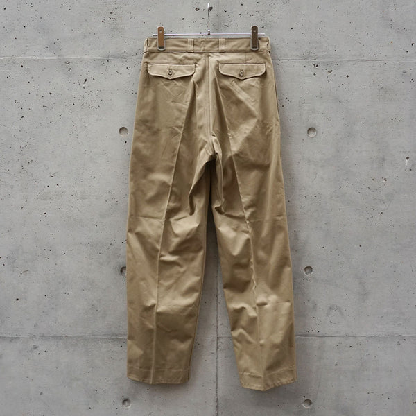 1966’sフランス軍M-52チノパンツ　サイズ80M　《デッドストック》