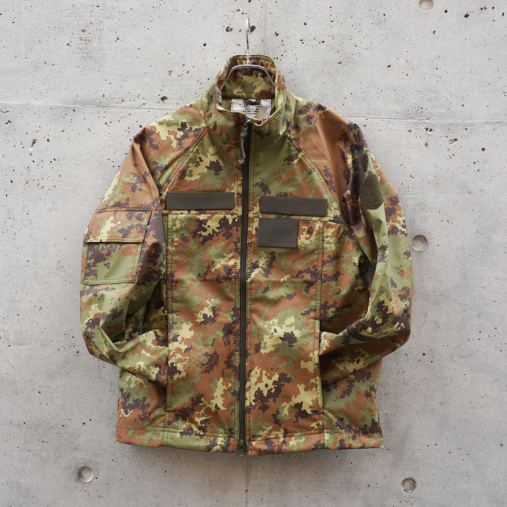 イタリア軍ウォータープルーフ  ソフトシェル  カモジャケット　《デッドストック》