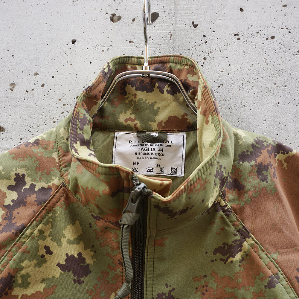 イタリア軍ウォータープルーフ  ソフトシェル  カモジャケット　《デッドストック》