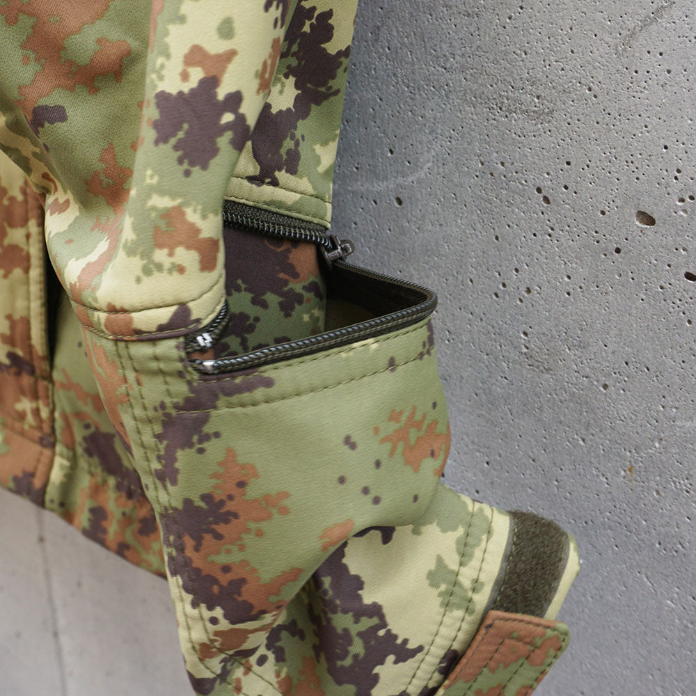 イタリア軍ウォータープルーフ  ソフトシェル  カモジャケット　《デッドストック》