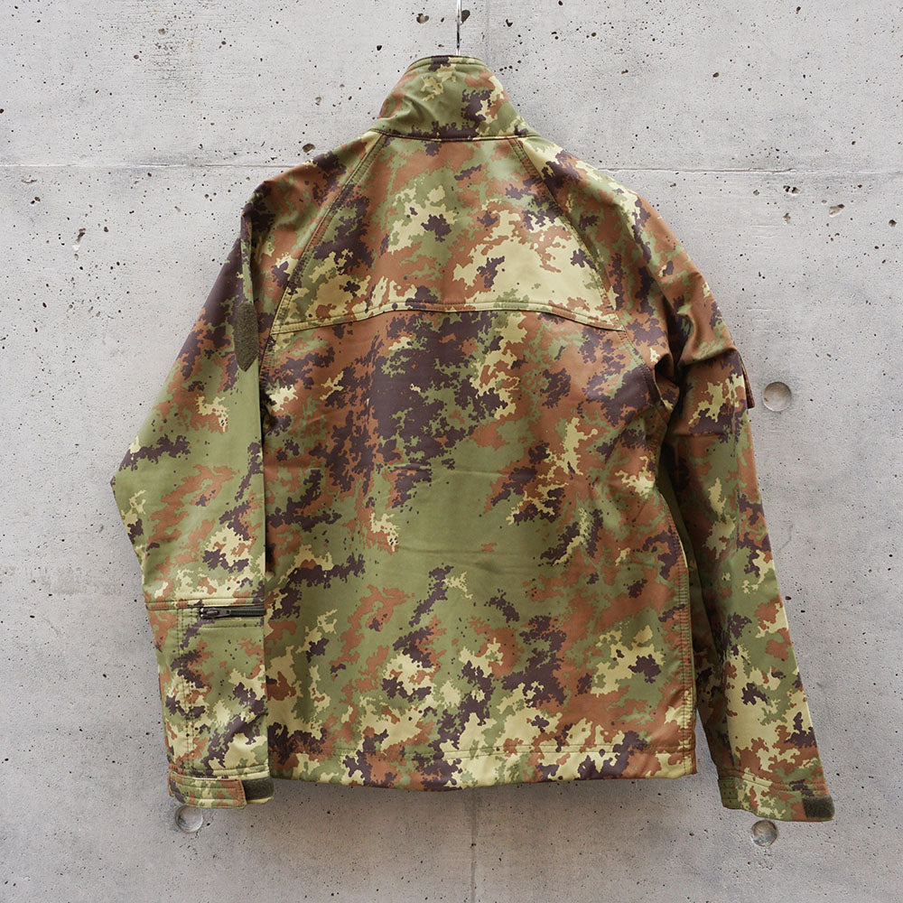 イタリア軍ウォータープルーフ  ソフトシェル  カモジャケット　《デッドストック》