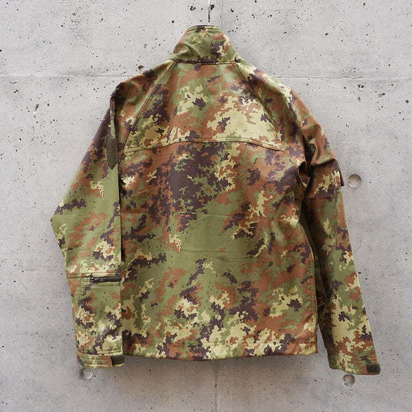 イタリア軍ウォータープルーフ  ソフトシェル  カモジャケット　《デッドストック》