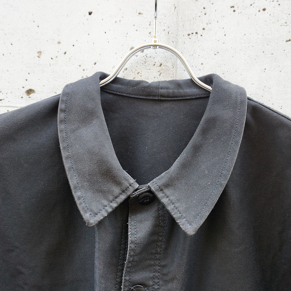 1960-70's フレンチワークブラックモールスキンジャケット