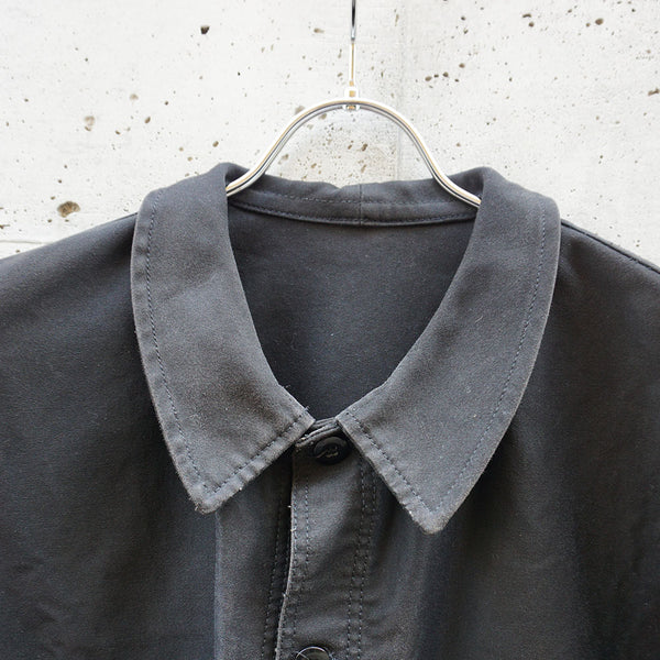 1960-70's フレンチワークブラックモールスキンジャケット