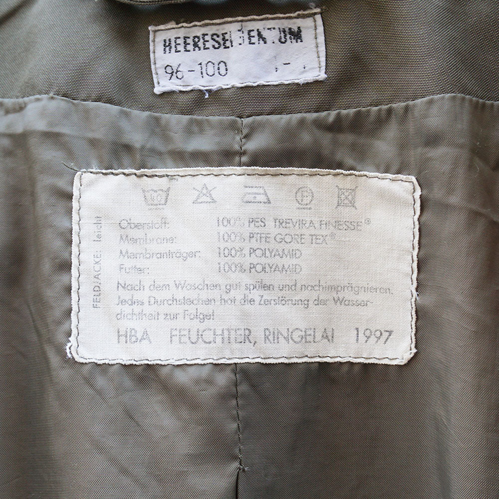 オーストリア軍ゴアテックスフィールドジャケット