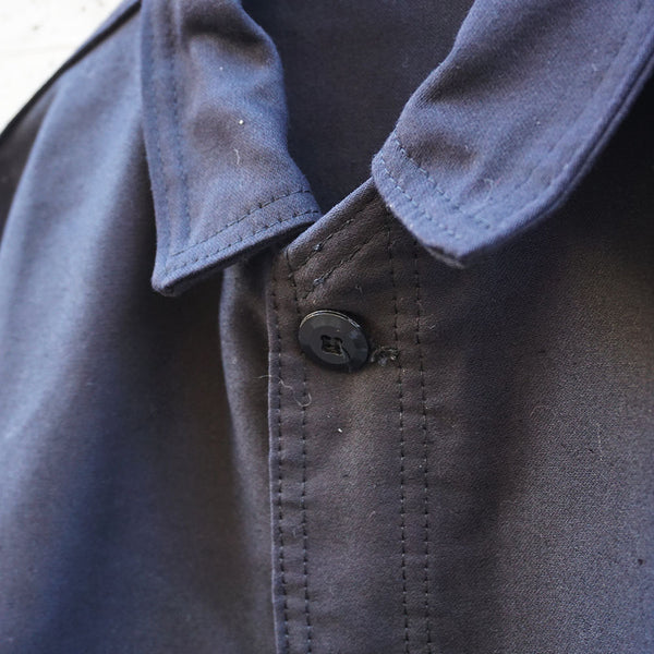 1960-70's フレンチワークブラックモールスキンジャケット　《デッドストック》