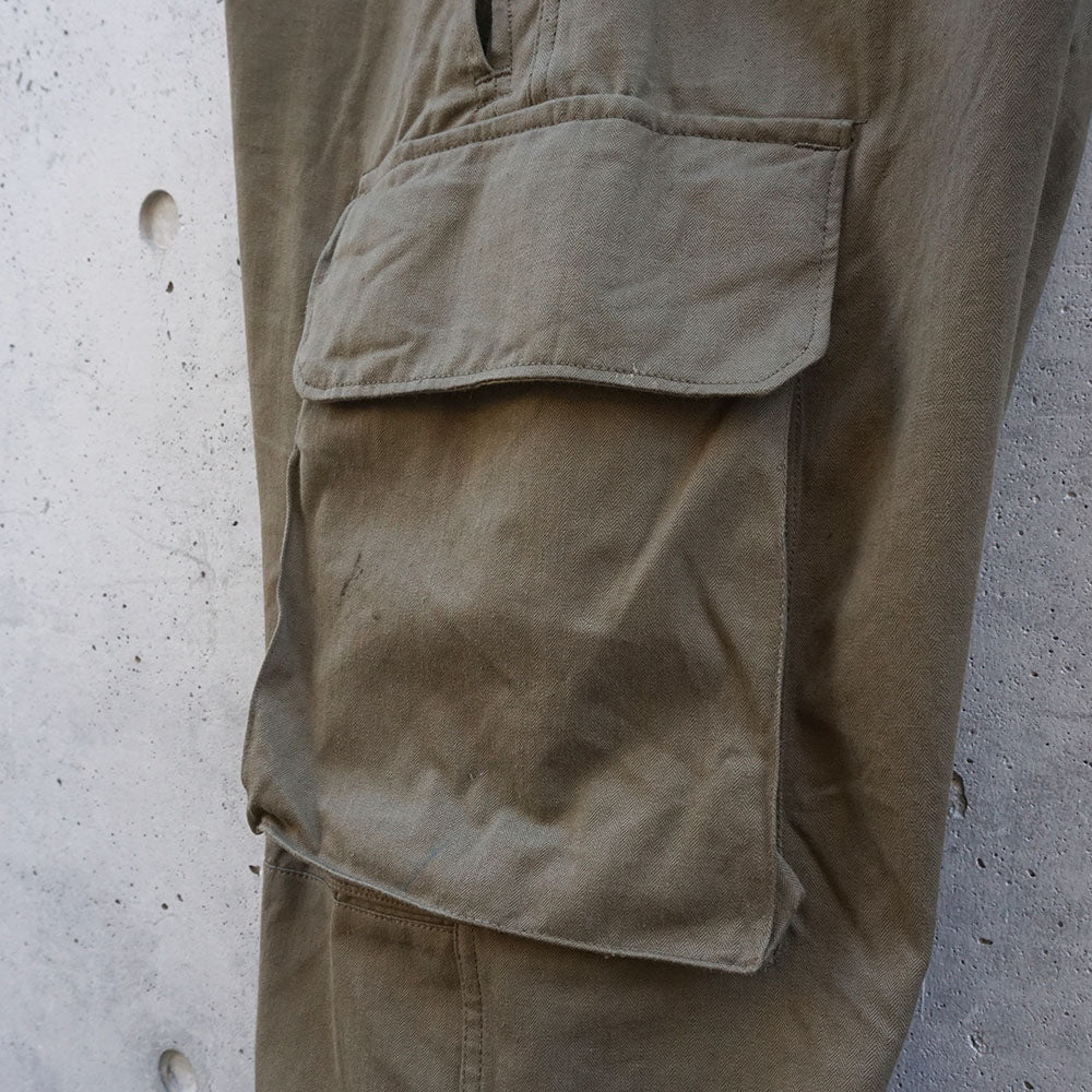 1950-1960’sフランス軍M-47カーゴパンツ後期　サイズ21　《デッドストック》