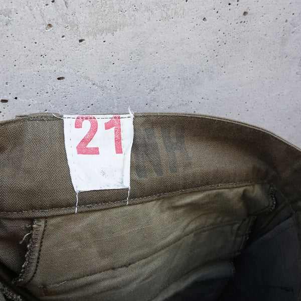 1950-1960’sフランス軍M-47カーゴパンツ後期　サイズ21　《デッドストック》