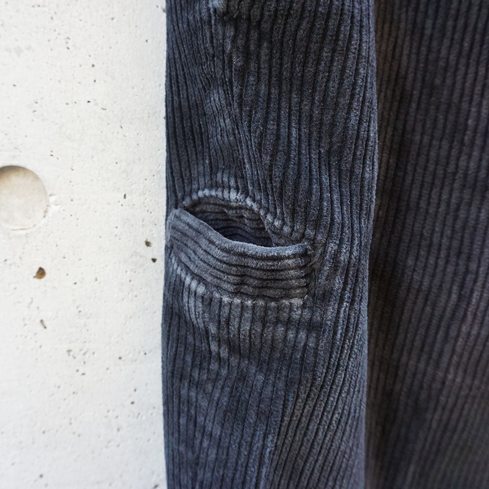 1960-70’s　フレンチワークブラックコーデユロイパンツ  Adolphe Lafont（アドルフラフォン）