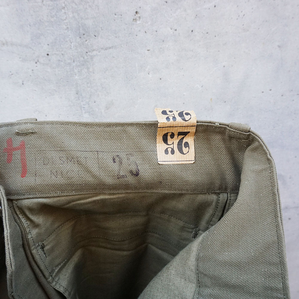 1950’sフランス軍M-47カーゴパンツ前期　サイズ25　《デッドストック》