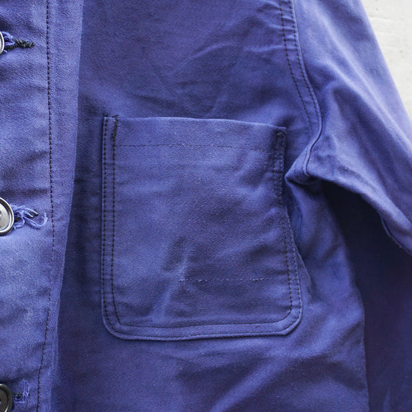 1950-60’s　フレンチワークモールスキンジャケット "OK OK" 《デッドストック》