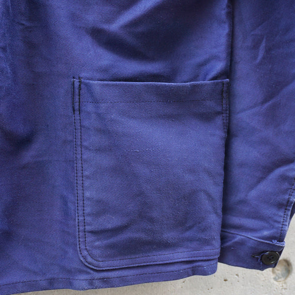 1950-60’s　フレンチワークモールスキンジャケット "OK OK" 《デッドストック》