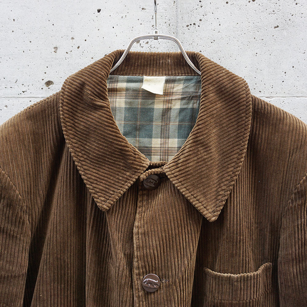1950-60’s　フレンチヴィンテージコーデュロイハンティングジャケット