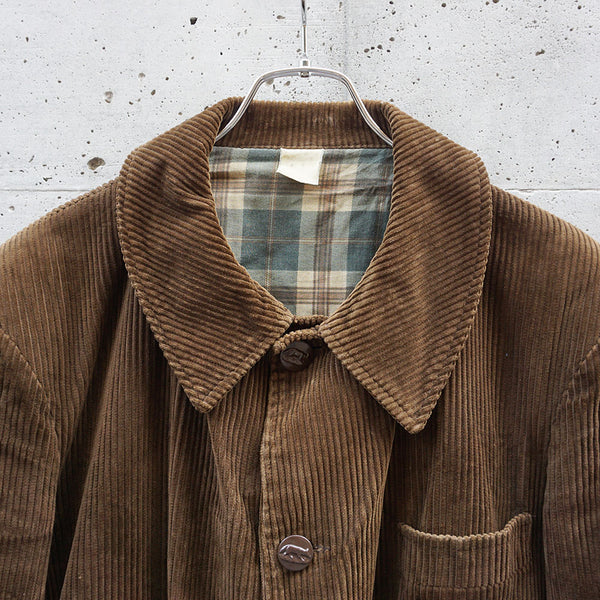 1950-60’s　フレンチヴィンテージコーデュロイハンティングジャケット