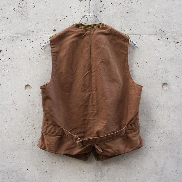 1950-60’s　フレンチヴィンテージコーデュロイハンティングベスト