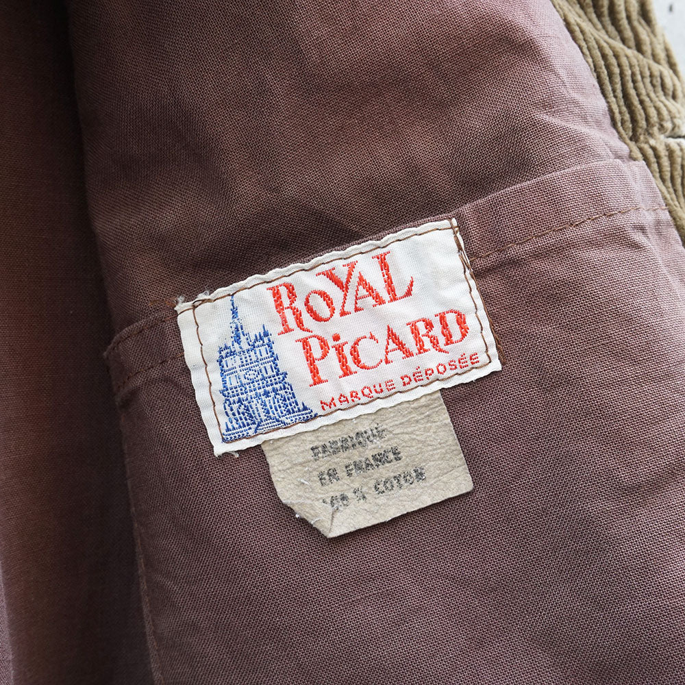 1950-60’s　フレンチヴィンテージコーデュロイハンティングベスト