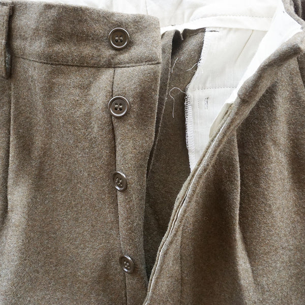 イタリア軍ウールドレスパンツ　《デッドストック》