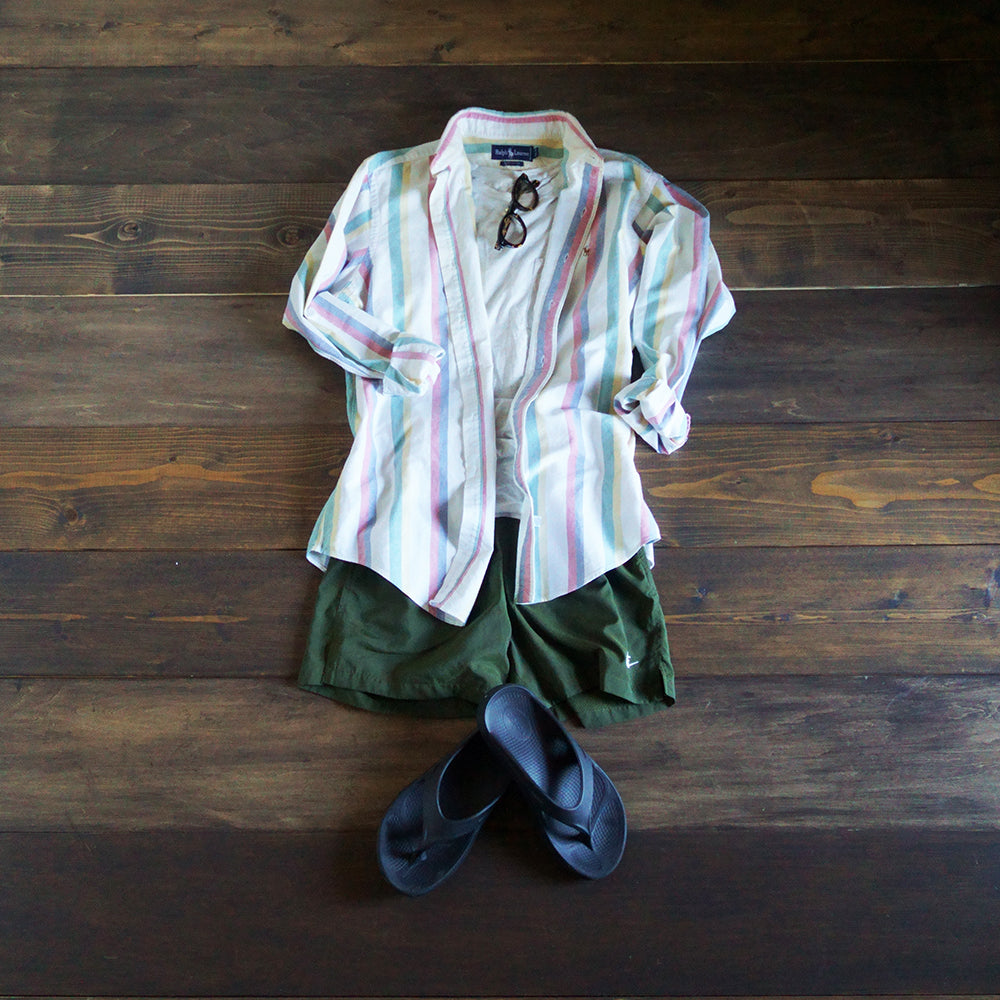 RALPH LAUREN MULTI STRIPE SHIRTS