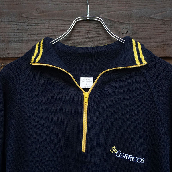 スペインコレオスジップセーター　《デッドストック》