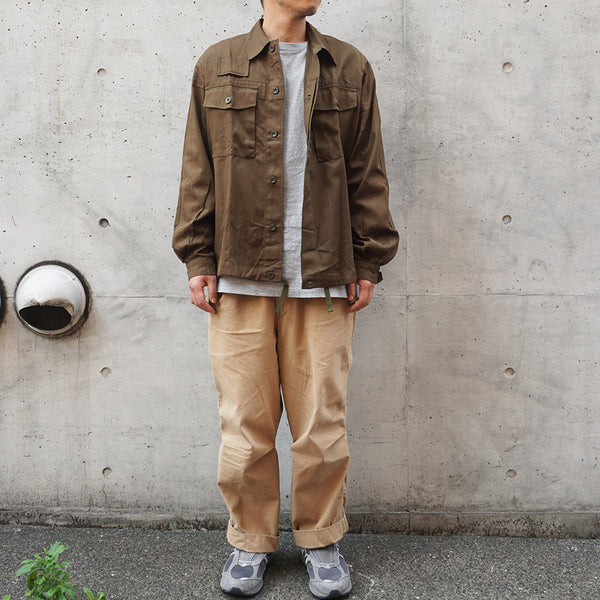 CZECH  MILITARY  FLYFRONT WORK SHIRTS 《DEADSTOCK》