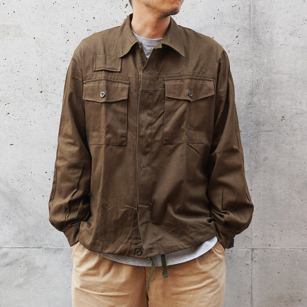 CZECH  MILITARY  FLYFRONT WORK SHIRTS 《DEADSTOCK》