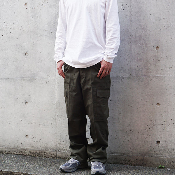 AUSTRIA MILITARY FATIGUE CARGO PANTS 《DEADSTOCK》