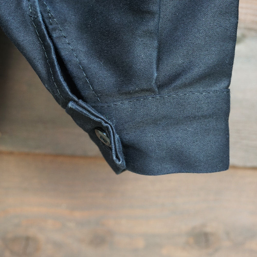 1960-70's フレンチワークブラックモールスキンジャケット Le Laboureur