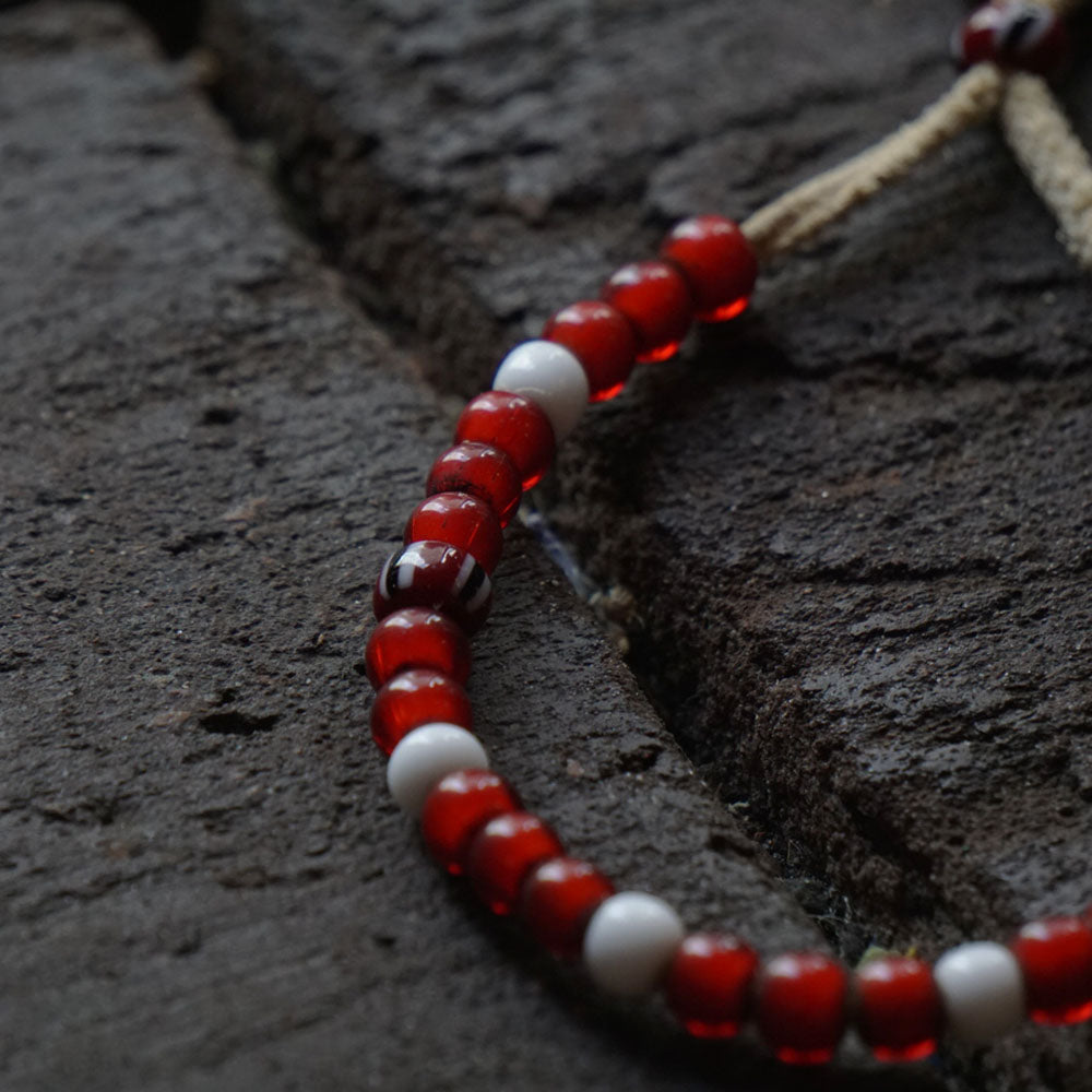 WHITE HEARTS MIX BRACELET