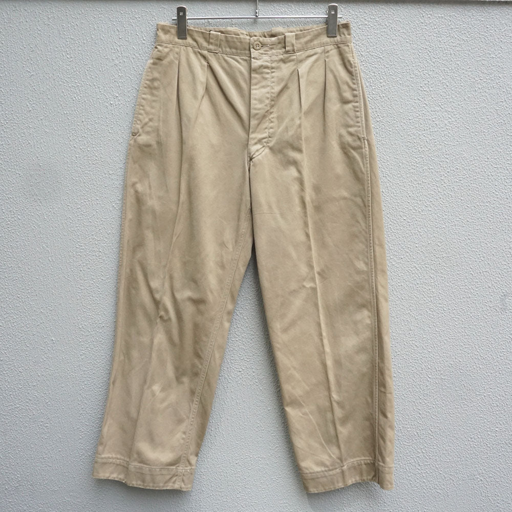 1950-60's  フランス軍M-52チノパンツ　サイズ12