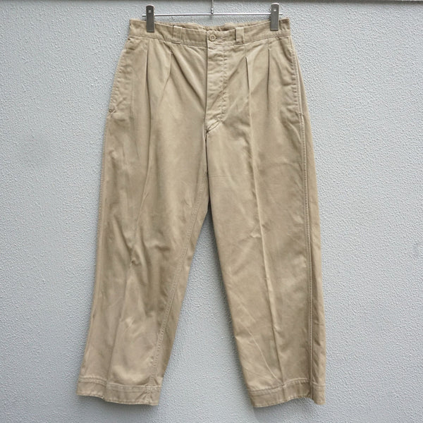 1950-60's  フランス軍M-52チノパンツ　サイズ12