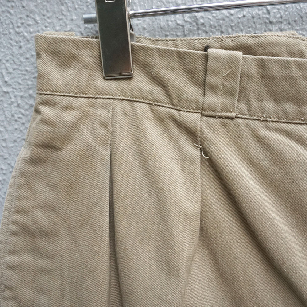 1950-60's  フランス軍M-52チノパンツ　サイズ12