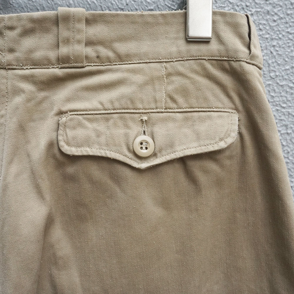 1950-60's  フランス軍M-52チノパンツ　サイズ12