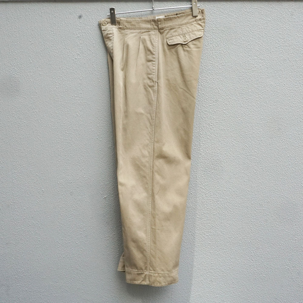 1950-60's  フランス軍M-52チノパンツ　サイズ12