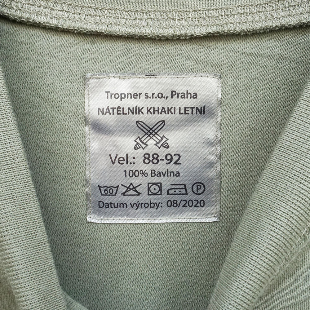 チェコ軍トレーニングTシャツ　《デッドストック》