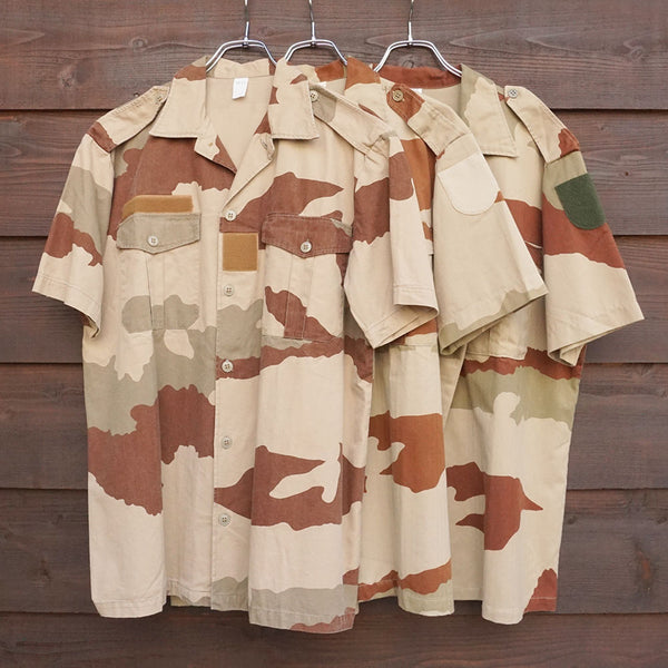 1990’s フランス軍カモフラージュチャド半袖シャツ