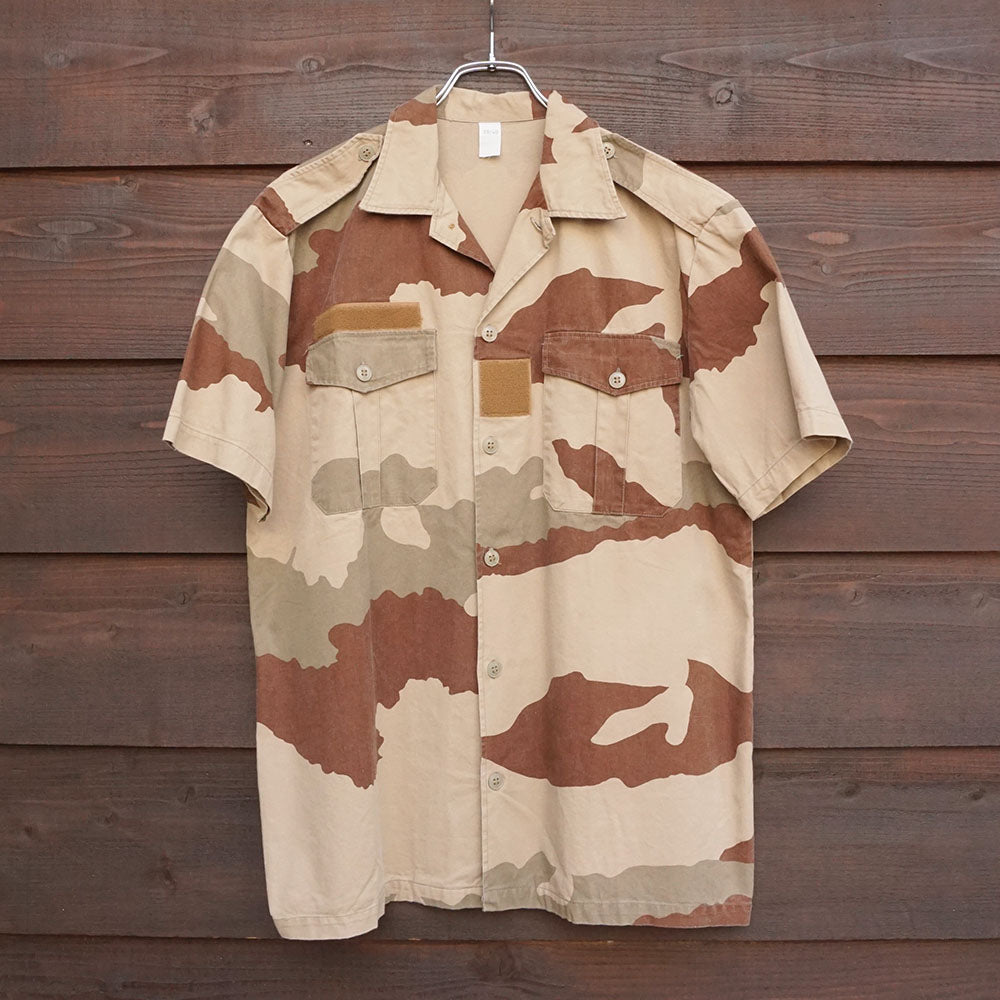 1990’s フランス軍カモフラージュチャド半袖シャツ