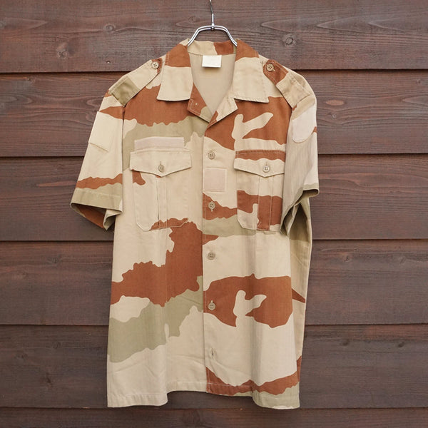 1990’s フランス軍カモフラージュチャド半袖シャツ