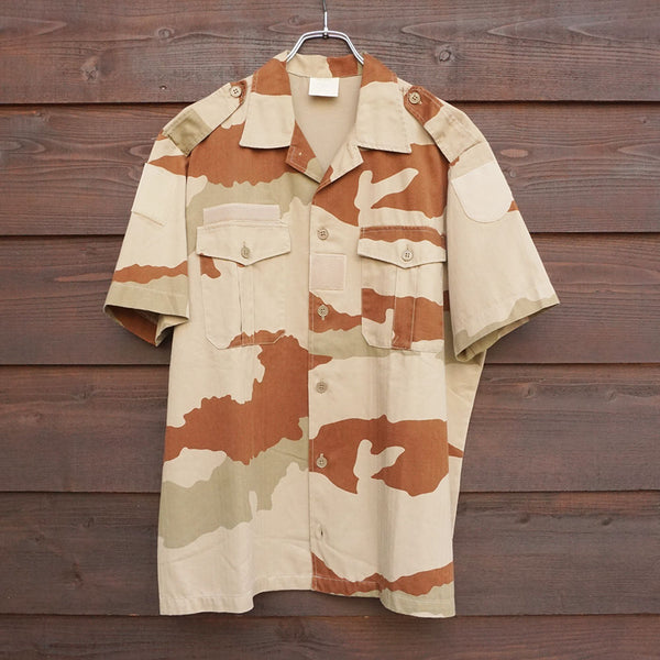 1990’s フランス軍カモフラージュチャド半袖シャツ