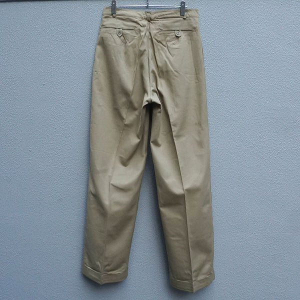 1950's フランス軍M-52チノパンツ　前期　サイズ88XL　《デッドストック》