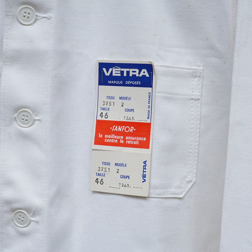 1960’s フレンチワークホワイトペインタージャケット”VETRA”　《デッドストック》