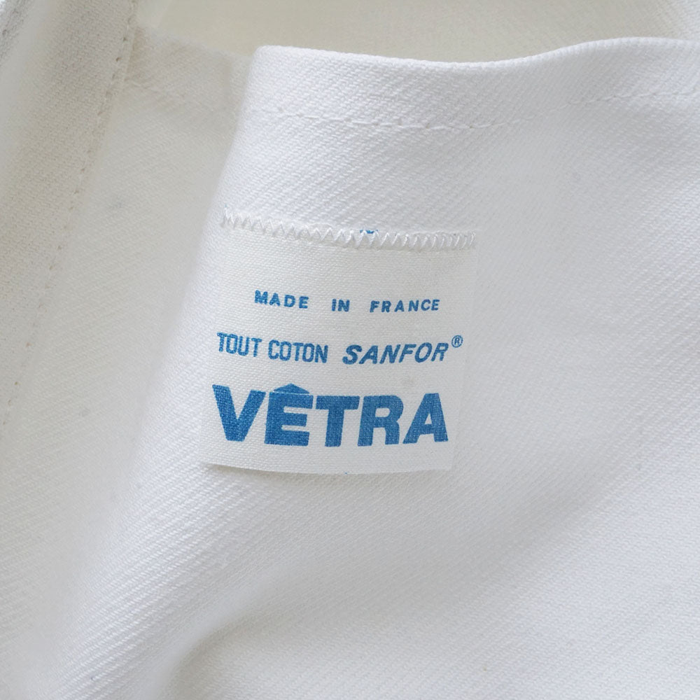 1960’s フレンチワークホワイトペインタージャケット”VETRA”　《デッドストック》