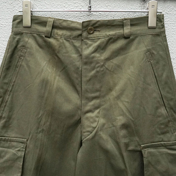 1950-60’s フランス軍M-47カーゴパンツ後期サイズ21　《デッドストック》