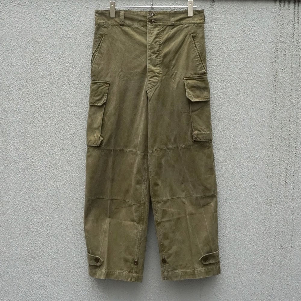 1950's フランス軍M-47カーゴパンツ　移行期　サイズ23