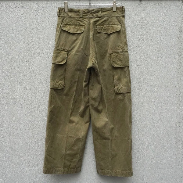 1950's フランス軍M-47カーゴパンツ　移行期　サイズ23