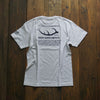 《DEER HORN SMITH'S》クルーネックロゴTシャツ/ホワイト